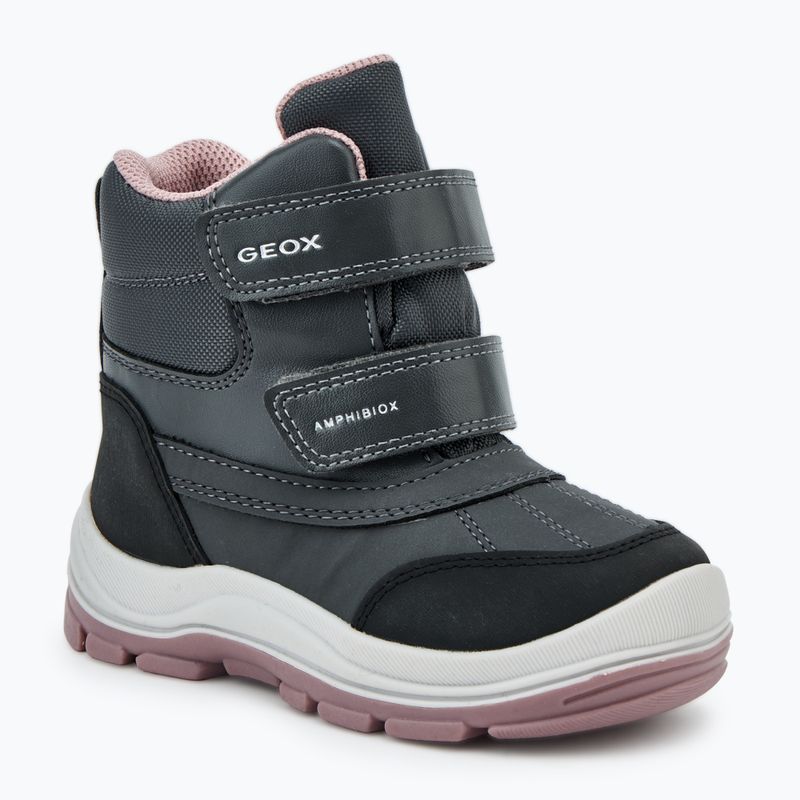 Dětské boty  Geox Flantil ABX anthracite/dark pink