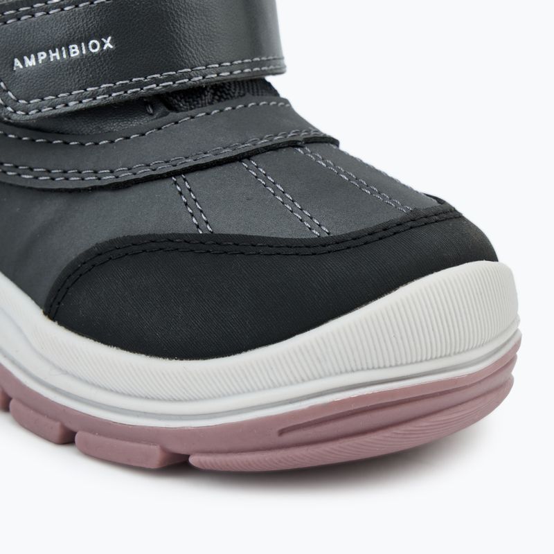 Dětské boty  Geox Flantil ABX anthracite/dark pink 7