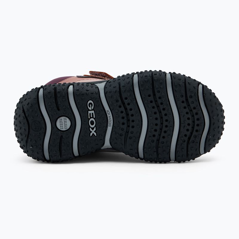 Dětské boty  Geox Baltic ABX dark rose/dark burgundy 4