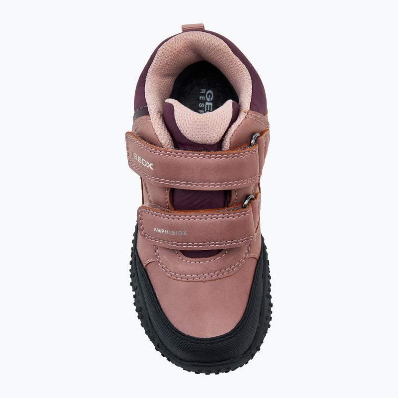 Dětské boty  Geox Baltic ABX dark rose/dark burgundy 5