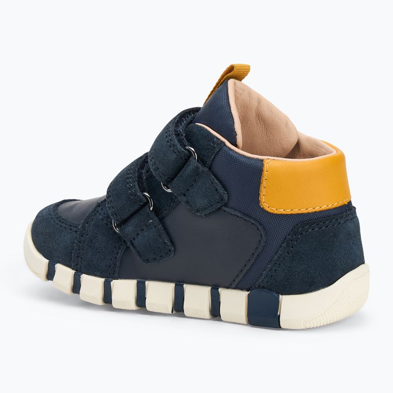 Dětské boty Geox Iupidoo navy / ochre 3