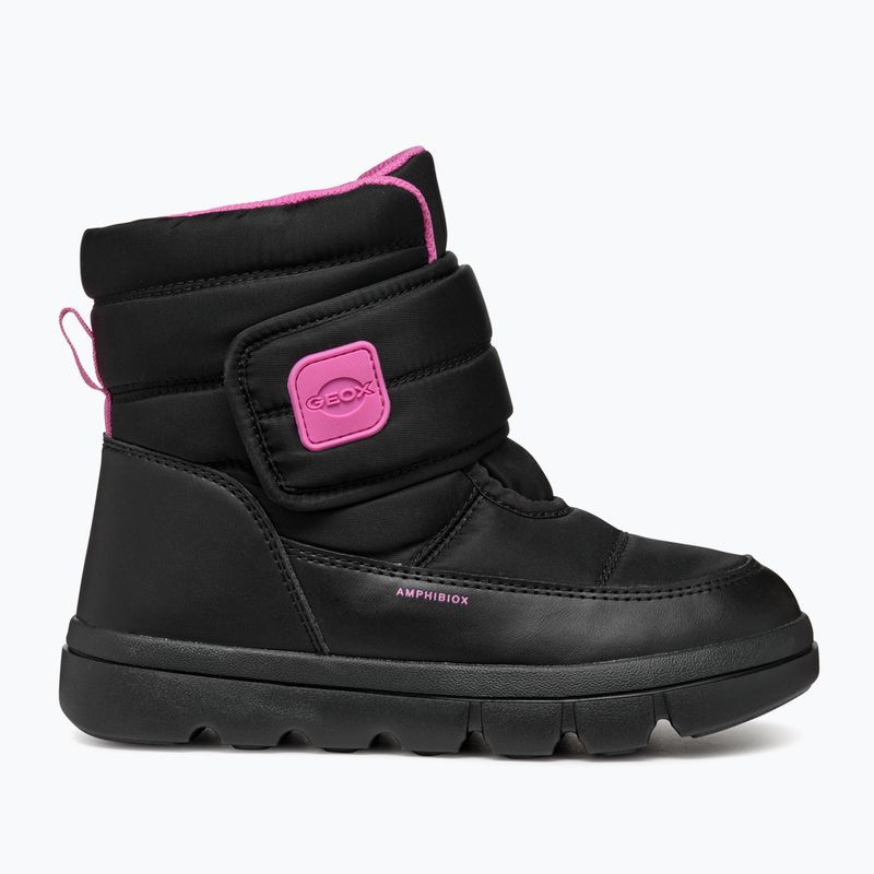 Dětské sněhule Geox Willaboom ABX black/fuchsia 2