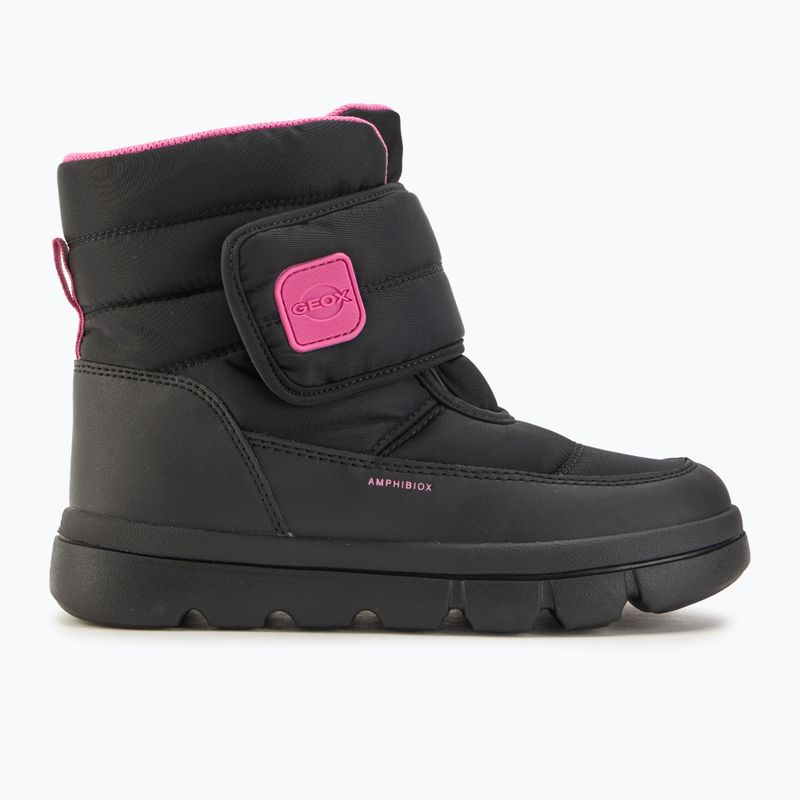 Dětské sněhule Geox Willaboom ABX black/fuchsia 2