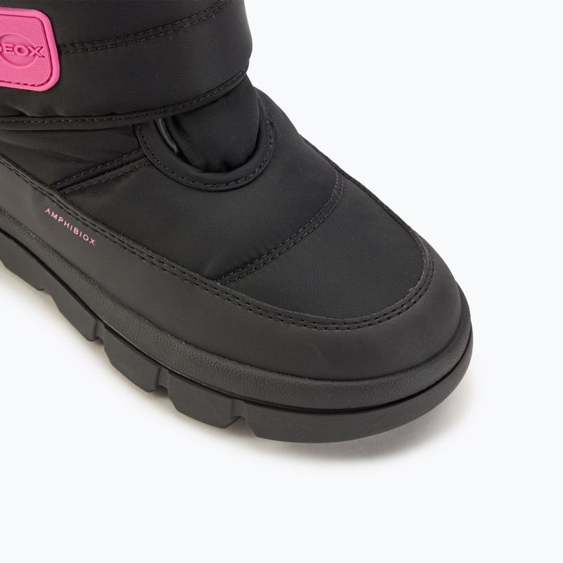 Dětské sněhule Geox Willaboom ABX black/fuchsia 7