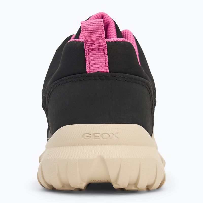 Juniorské boty  Geox Simbyos ABX black/fuchsia 6