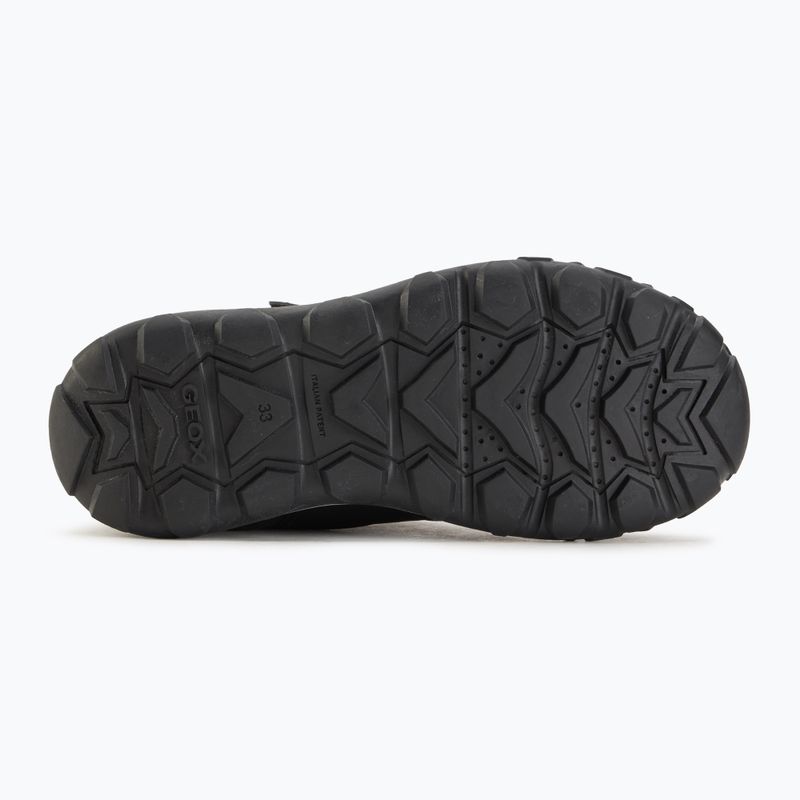Dětské sněhule Geox Trekkyup ABX black/silver 4