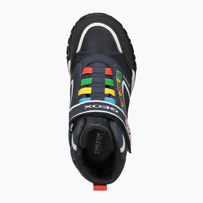 Juniorské sněhule Geox Trekkyup ABX navy/black 11
