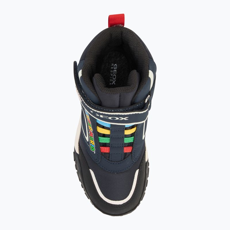 Juniorské sněhule Geox Trekkyup ABX navy/black 5