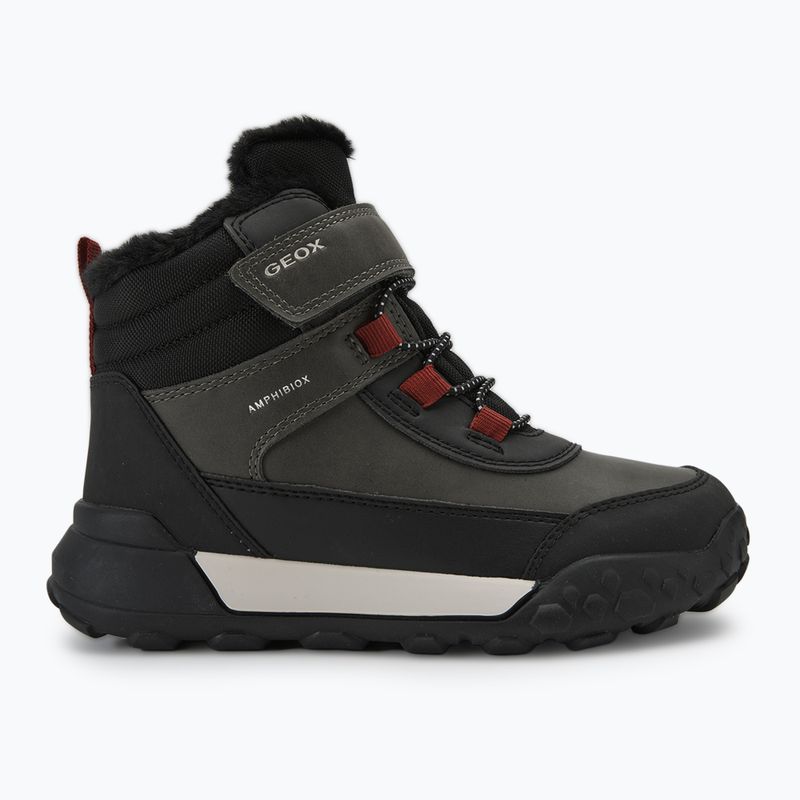 Juniorské sněhule Geox Trekkyup ABX dark green/black 2