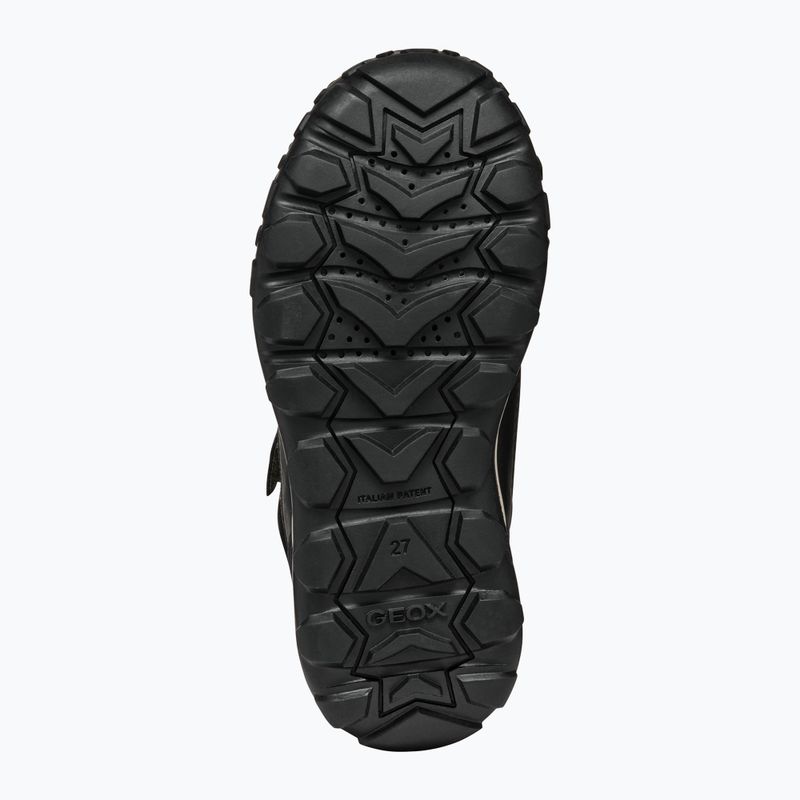 Juniorské sněhule Geox Trekkyup ABX dark green/black 13