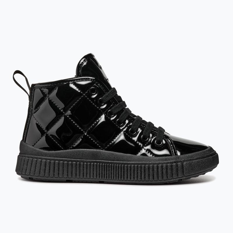 Juniorské boty  Geox Laquinny black 9