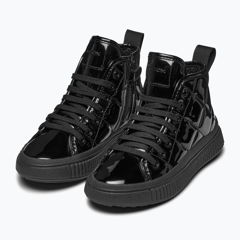 Juniorské boty  Geox Laquinny black 10