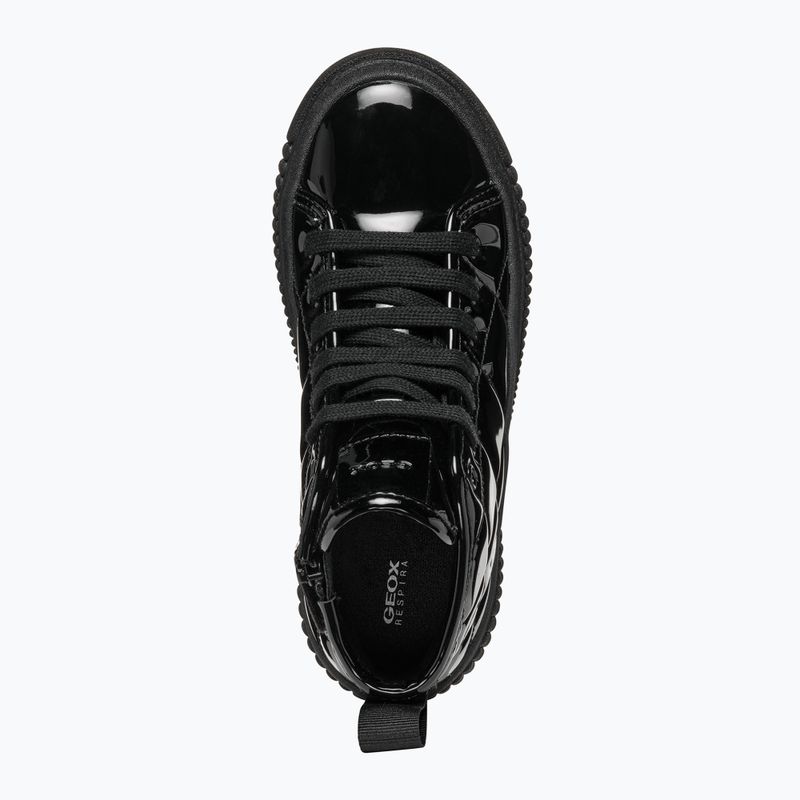 Juniorské boty  Geox Laquinny black 12