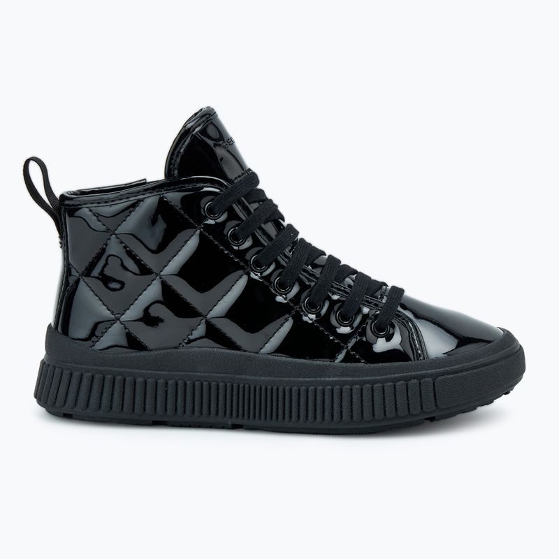 Juniorské boty  Geox Laquinny black 2