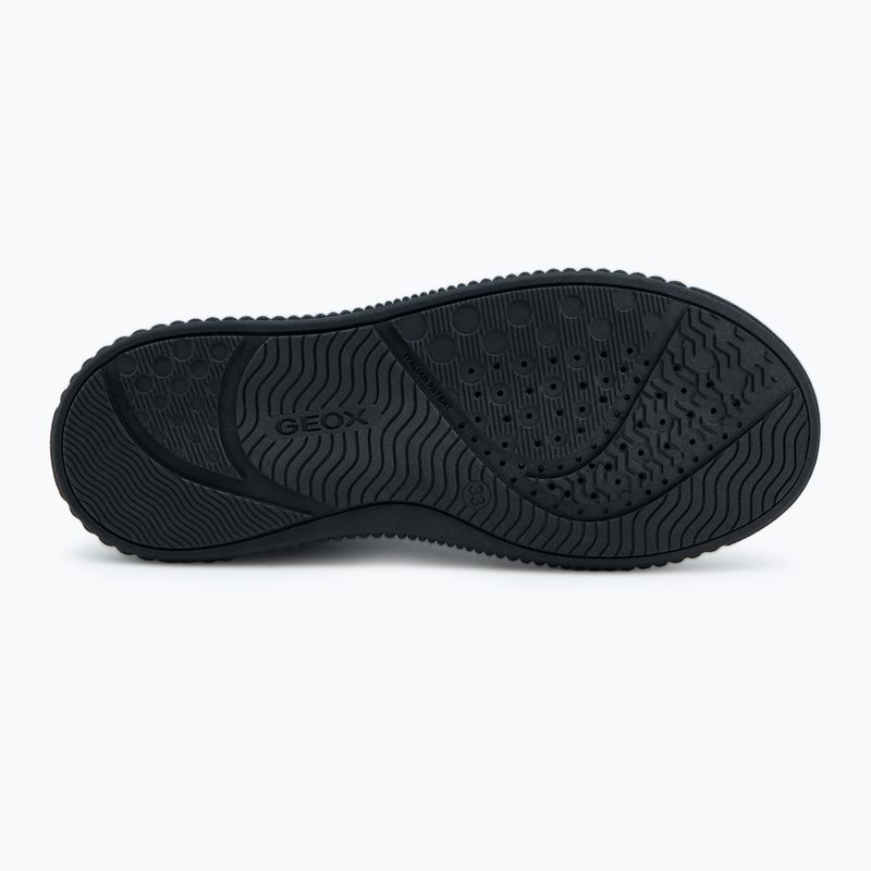 Juniorské boty  Geox Laquinny black 4