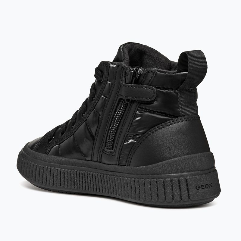 Juniorské boty  Geox Laquinny black 11