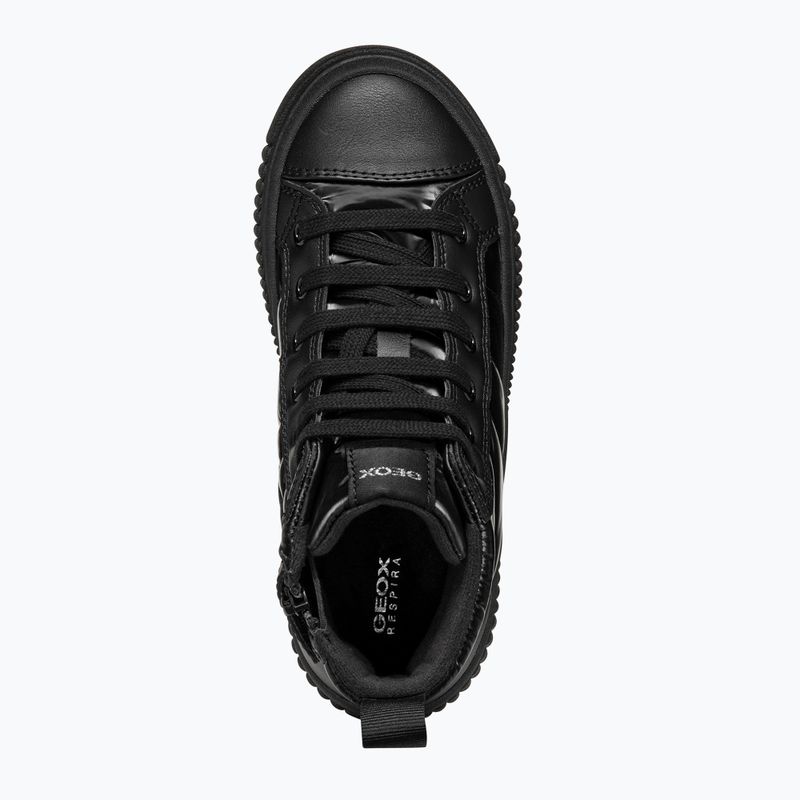 Juniorské boty  Geox Laquinny black 12