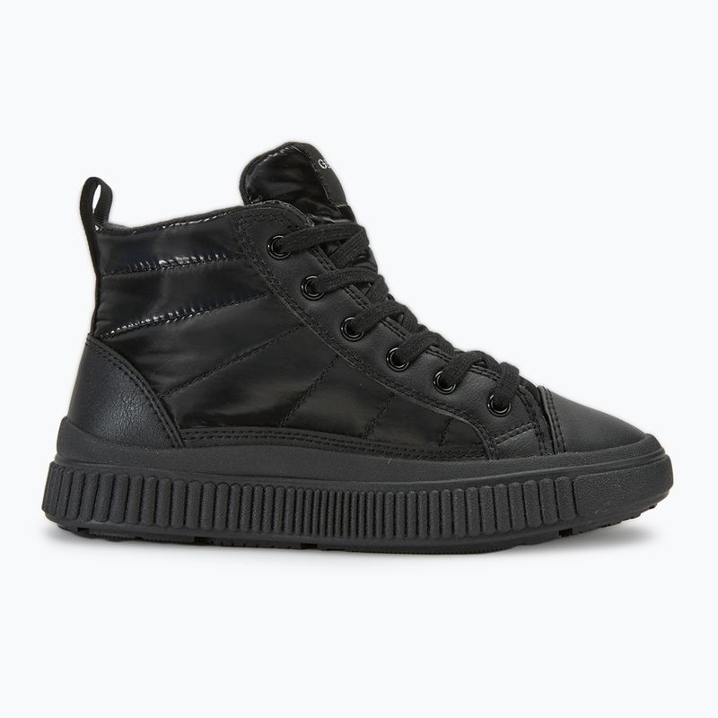 Juniorské boty  Geox Laquinny black 2