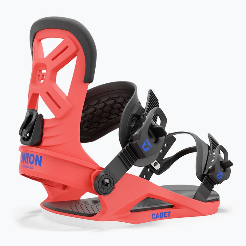 Dětské snowboardové vázání Union Cadet red 4