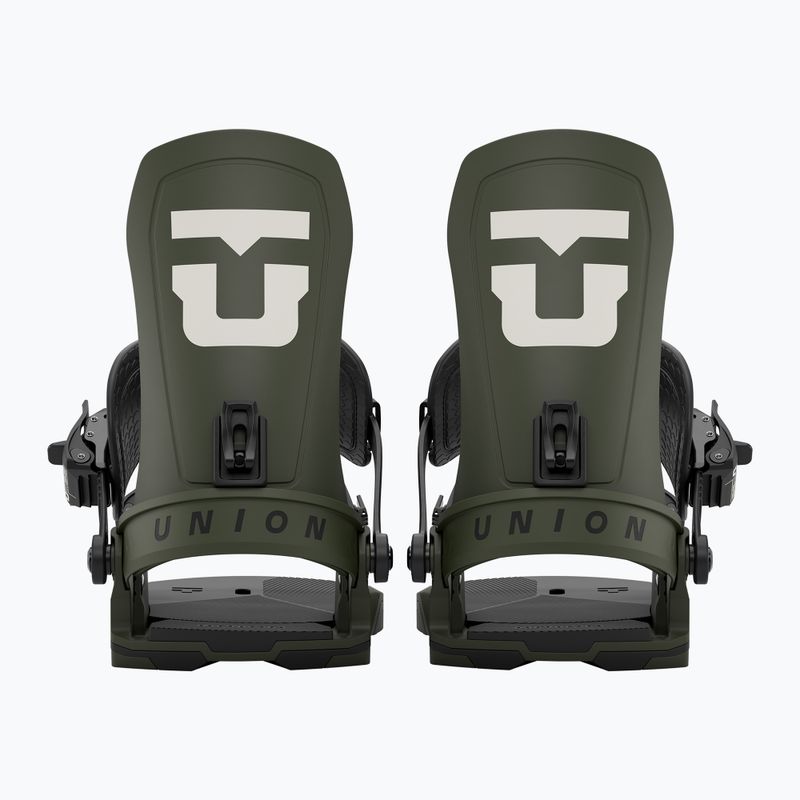 Pánské snowboardové vázání Union Force army green 5