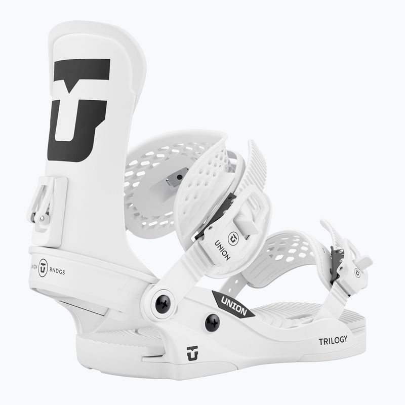 Dámské snowboardové vázání Union Trilogy Classic white 2