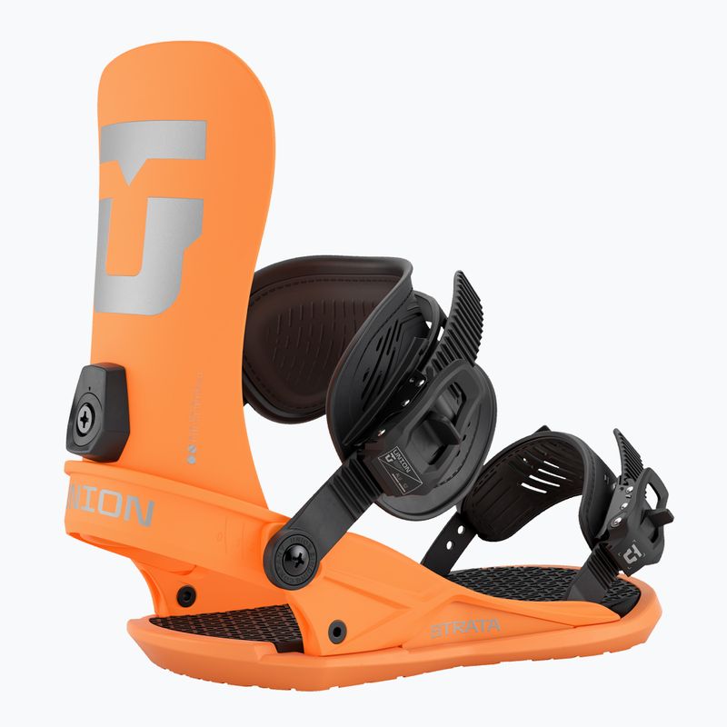 Pánské snowboardové vázání Union Strata orange 2