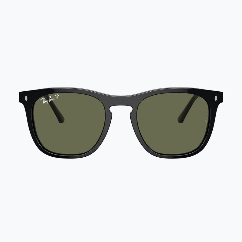 Sluneční brýle Ray-Ban RB2210 black/green polarized 2