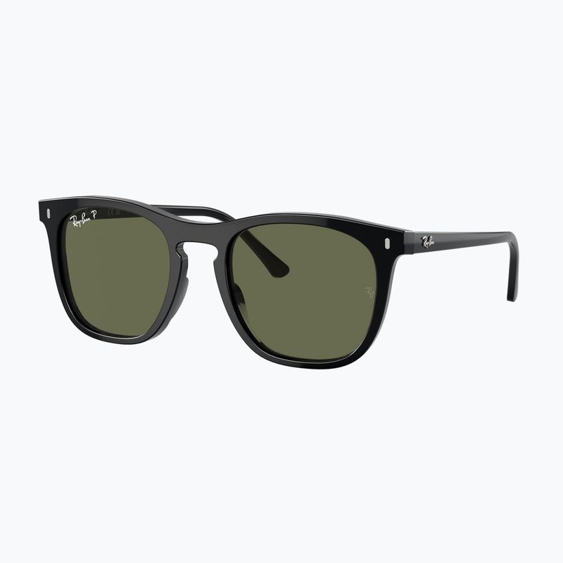 Sluneční brýle Ray-Ban RB2210 black/green polarized 4