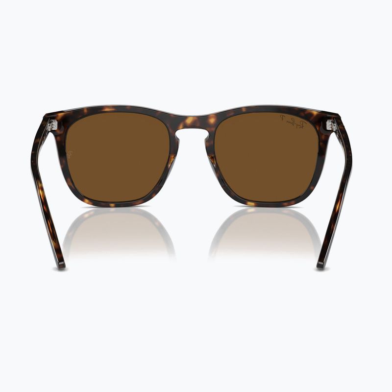 Sluneční brýle Ray-Ban RB2210 havana/brown polarized 5