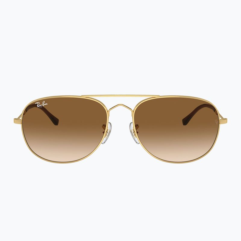 Sluneční brýle Ray-Ban Bain Bridge arista gold/clear brown 2