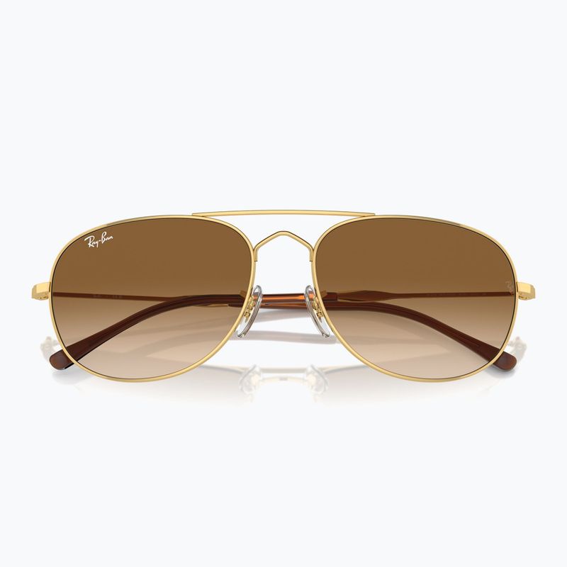 Sluneční brýle Ray-Ban Bain Bridge arista gold/clear brown 3