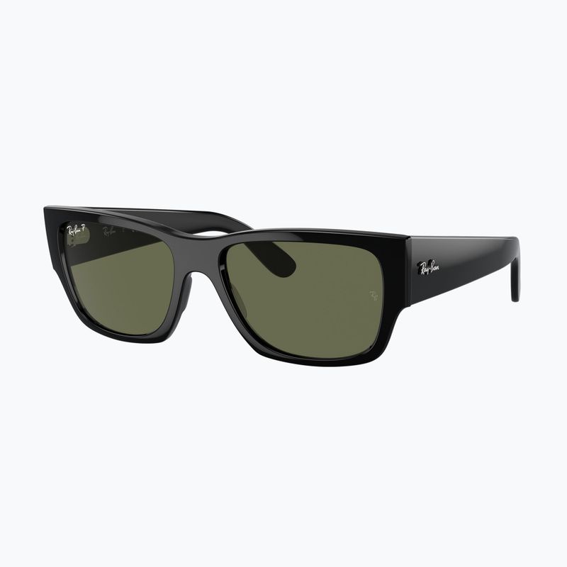 Sluneční brýle Ray-Ban Carlos black/green polarized 4