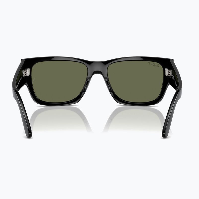 Sluneční brýle Ray-Ban Carlos black/green polarized 5