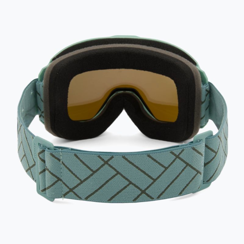 Lyžařské brýle Bliz Rave matt green/brown blue 3