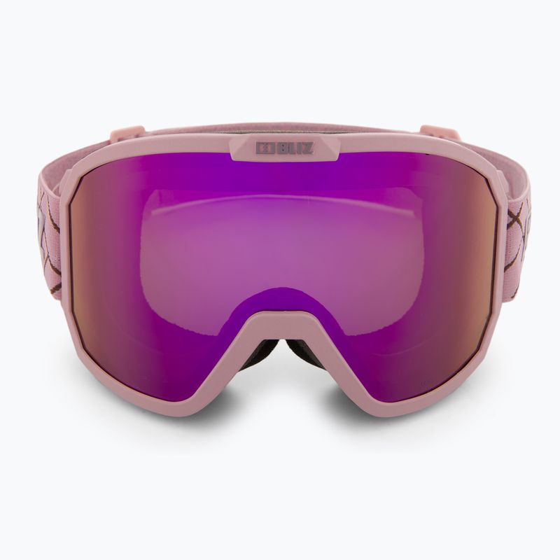 Lyžařské brýle Bliz Rave matt pink/brown pink 2