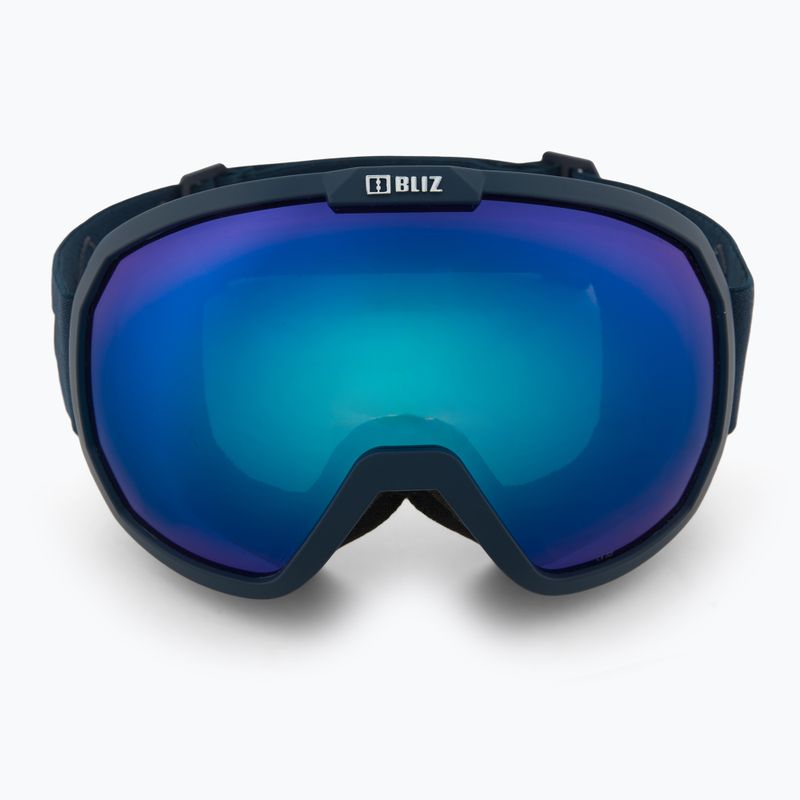 Lyžařské brýle Bliz Charge OTG matt dark blue/brown blue 2
