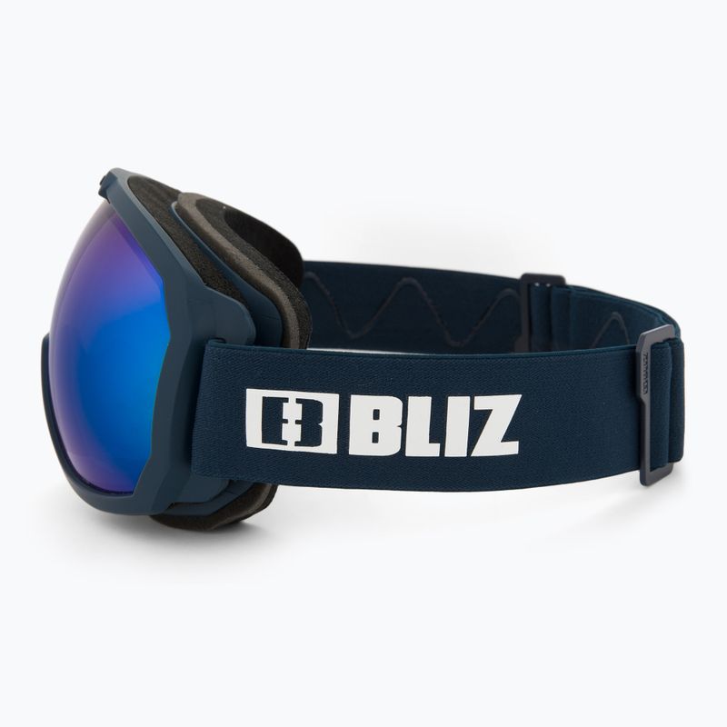 Lyžařské brýle Bliz Charge OTG matt dark blue/brown blue 4