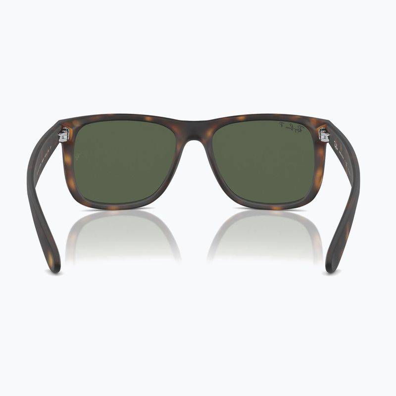 Sluneční brýle Ray-Ban Justin Classic havana/dark green polarized 5