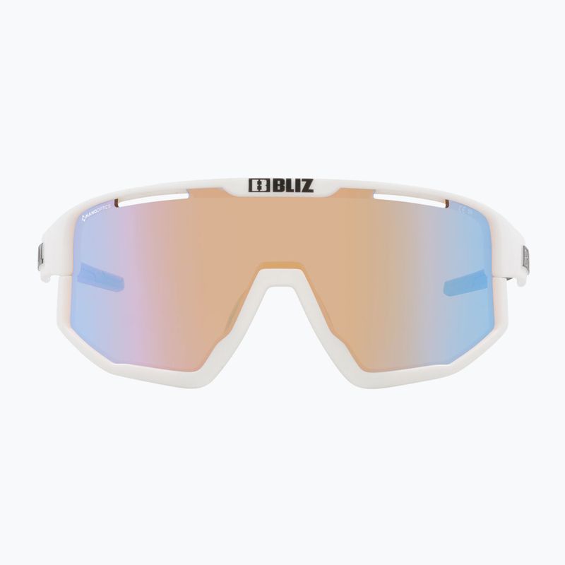 Sluneční brýle  Bliz Fusion Nano Optics Nordic Light matt white/ coral/ orange w blue multi 2