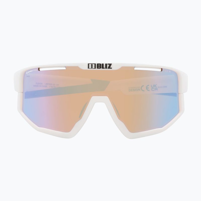 Sluneční brýle  Bliz Fusion Nano Optics Nordic Light matt white/ coral/ orange w blue multi 3