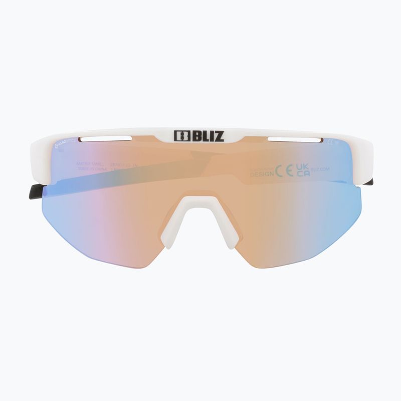 Sluneční brýle Bliz Matrix Small Nano Optics Nordic Light matt white/coral/orange blue 2