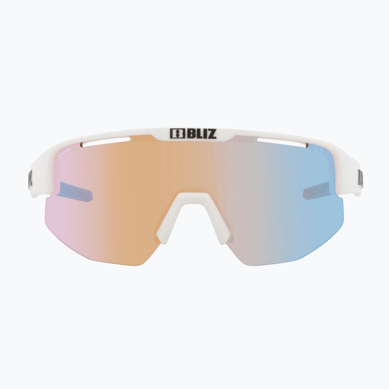 Sluneční brýle Bliz Matrix Small Nano Optics Nordic Light matt white/coral/orange blue 3