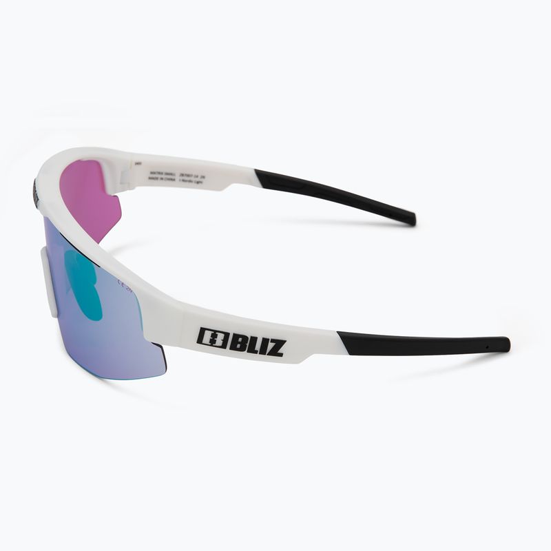 Sluneční brýle Bliz Matrix Small Nano Optics Nordic Light matt white/begonia/violet blue 4