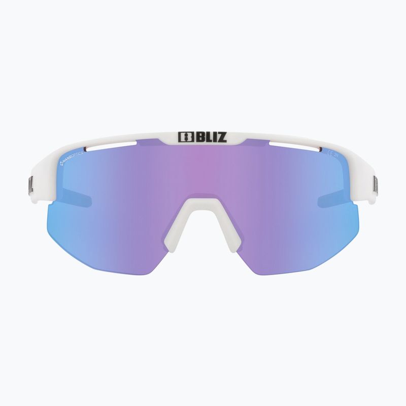 Sluneční brýle Bliz Matrix Small Nano Optics Nordic Light matt white/begonia/violet blue 2