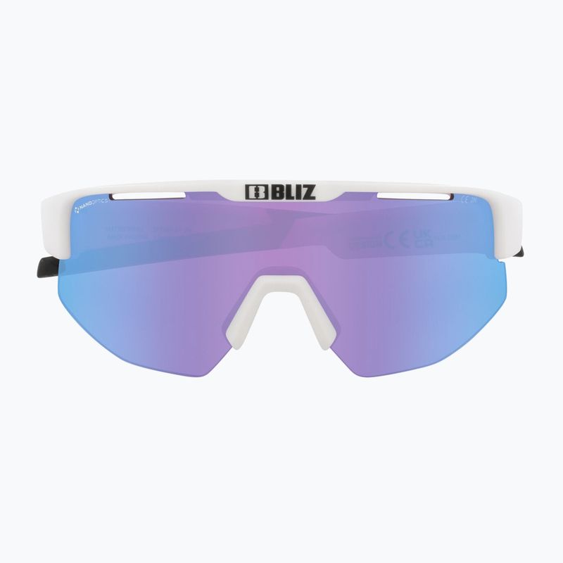 Sluneční brýle Bliz Matrix Small Nano Optics Nordic Light matt white/begonia/violet blue 3