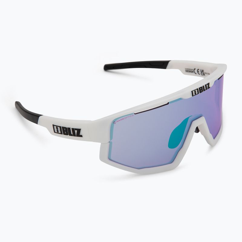 Sluneční brýle Bliz Fusion Small Nano Optics Nordic Light matt white/begonia/violet blue 2