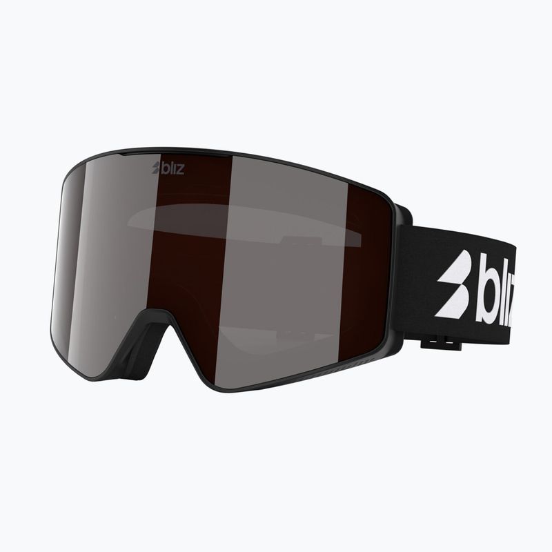 Lyžařské brýle Bliz G001 matte black/orange/silver mirror 5
