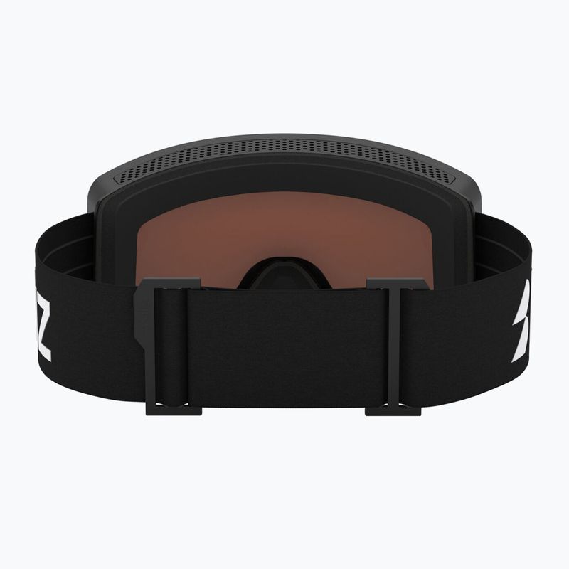 Lyžařské brýle Bliz G001 matte black/orange/silver mirror 7