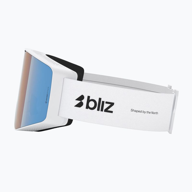 Lyžařské brýle Bliz G001 matte white/non orange/blue multi 4