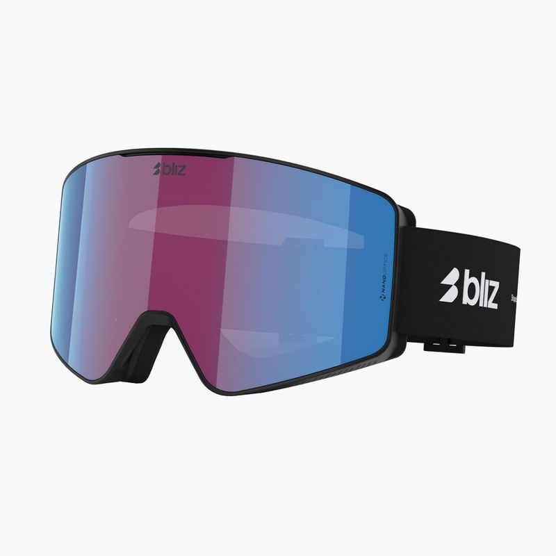 Lyžařské brýle Bliz G001 matte black/non violet/blue multi 6